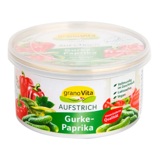 Pâté yeast cucumber-paprika 125 g   GRANOVITA