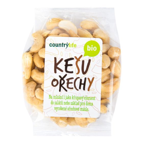 Cashew nuts organic 100 g   COUNTRY LIFE