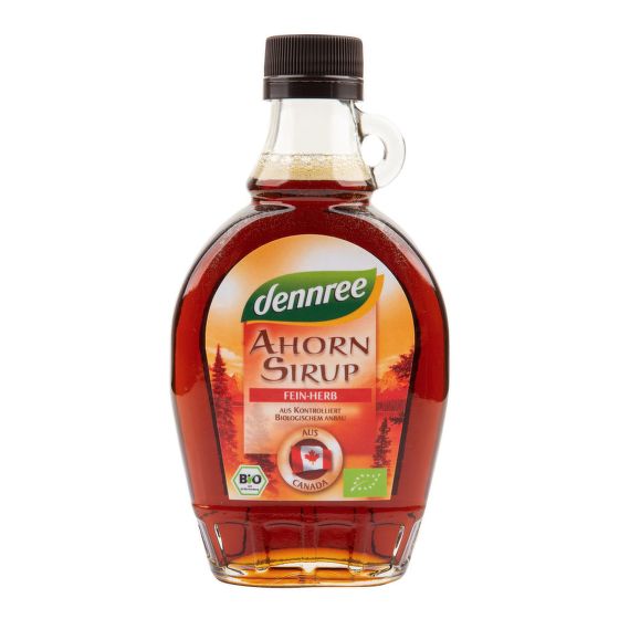 Maple syrup Grade A dark organic 250 ml   DENNREE