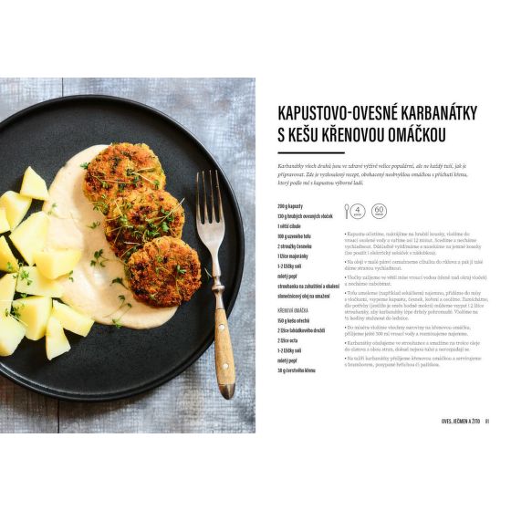 The book Cereal Cookbook from Soups to Desserts by   Petr Klíma