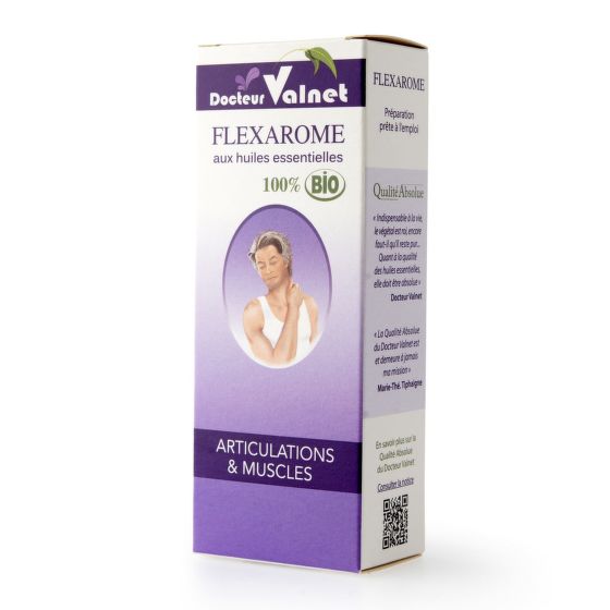 Flexarome For supple joints and muscular relaxation organic 100 ml   DOCTEUR VALNET