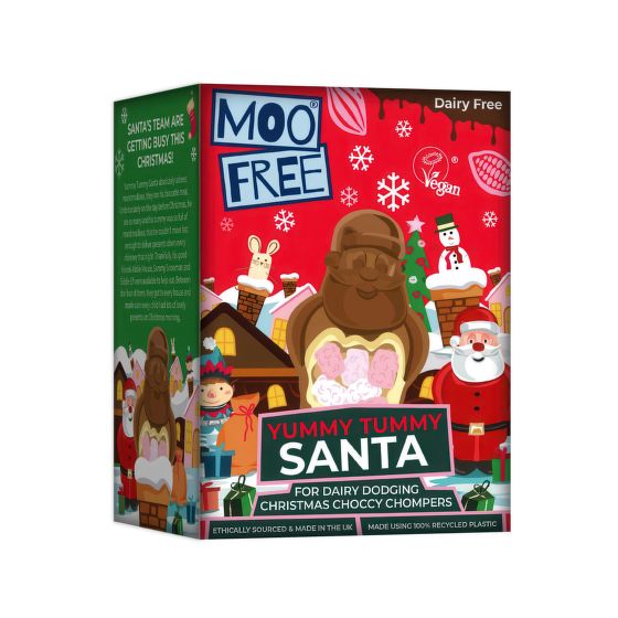 Cocoa figure Santa 100 g   MOO FREE