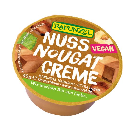 Nougat spread mini vegan organic 40 g   RAPUNZEL
