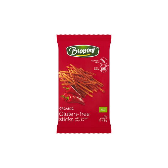 Gluten-free salted pepper bars organic 45 g   BIOPONT