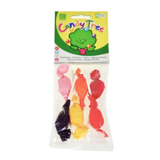 Lollipops mix gluten free organic 6x10 g   CANDY TREE