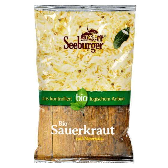Sauerkraut organic 500 g   SEEBURGER