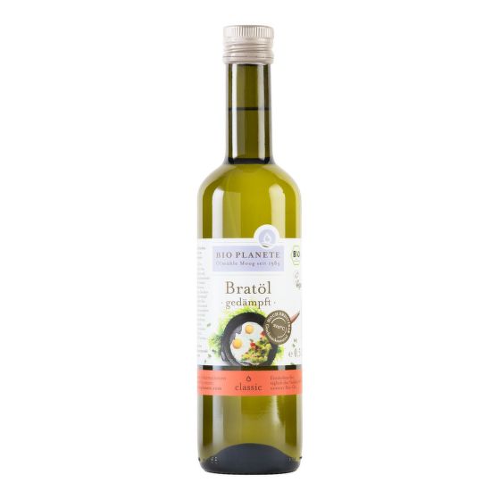 Sunflower oil deodorized for frying and baking organic 500 ml   BIOPLANETE