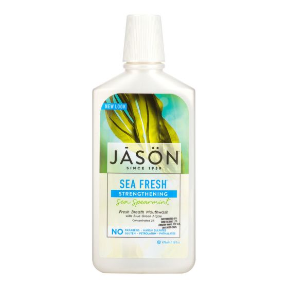 Sea Fresh Strengthening mouthwash 473 ml   JASON