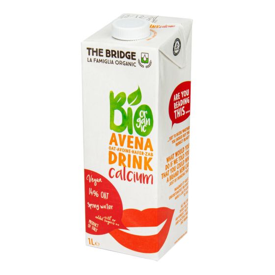 Drink of oat calcium organic 1 l   THE BRIDGE