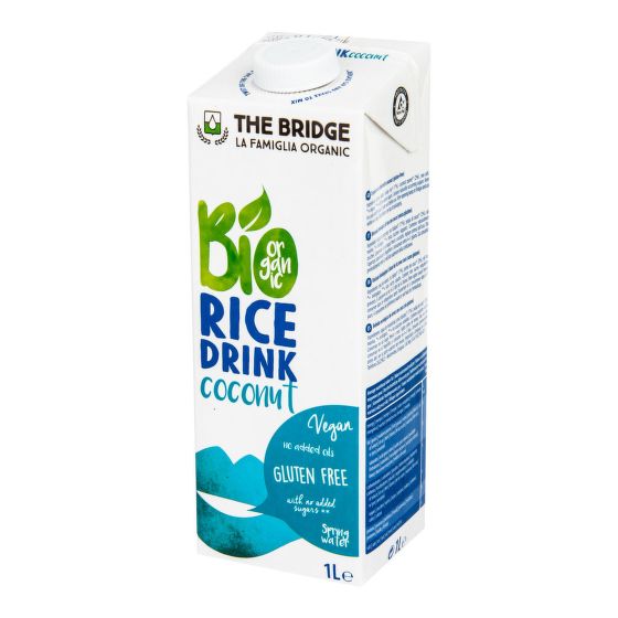 Drink of rice-coconut organic 1 l   THE BRIDGE