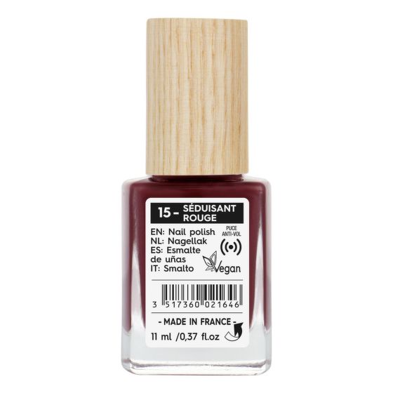 Nail polish 15 seductive red 11 ml   SO’BiO étic