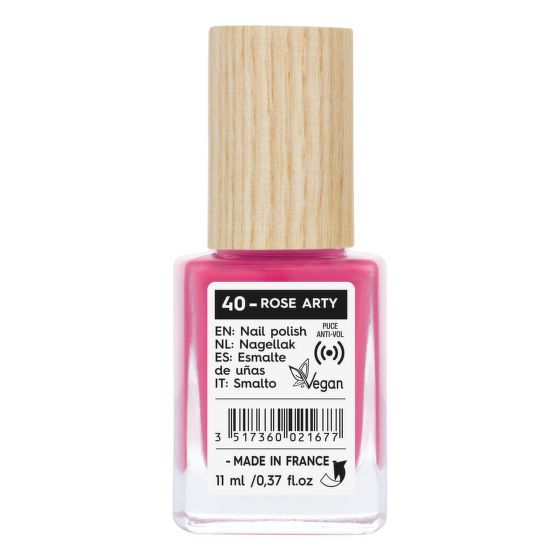 Nail polish 40 Pink arty 11 ml   SO’BiO étic