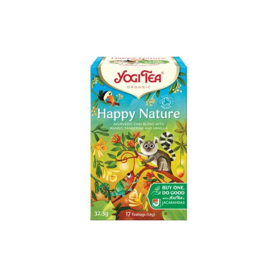 Tea Cheerful Nature 17 bags  organic 32.3 g   YOGI TEA