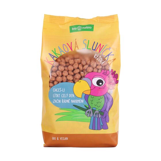 Cereal Sluníčka rice with cocoa organic 200 g   BIO NEBIO