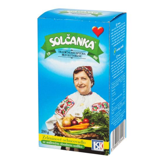 Solčanka with reduced sodium content 200 g   SOLČANKA