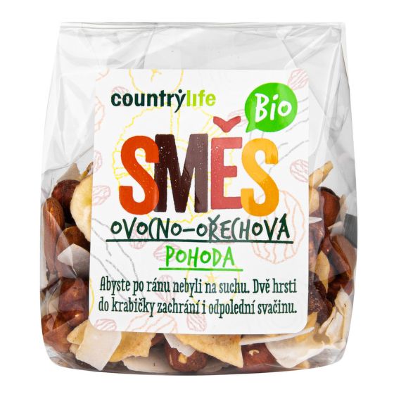 Dried fruit and nut mix COMFORT organic 150 g   COUNTRY LIFE