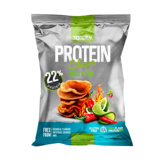 Protein chips with chilli and lime flavor 50 g   JOXTY CHIPS