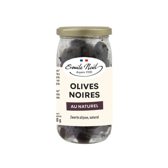 Black olives organic 250 g   EMILE NOËL