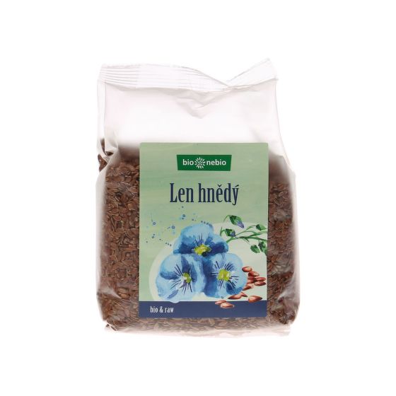 Flax seeds organic 300 g   BIO NEBIO