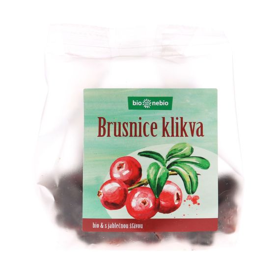 Cranberry with apple juice organic 75 g   BIO NEBIO