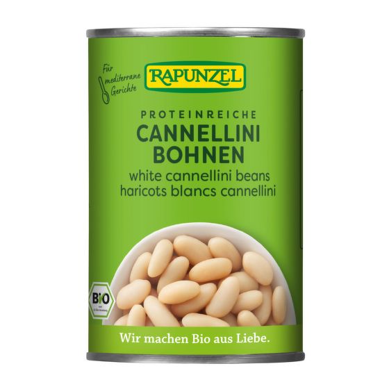 Sterilized white beans organic 400 g   RAPUNZEL