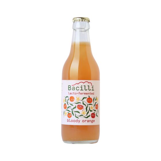 Fermented lemonade Bloody orange organic 330 ml   BACILLI