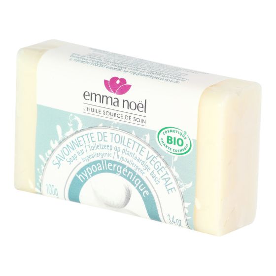 Plant Soap bar Hypoallergenic organic 100 g   EMMA NOËL