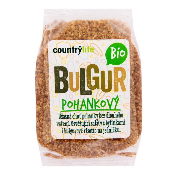 Buckwheat Bulgur Organic 250 g   COUNTRY LIFE 