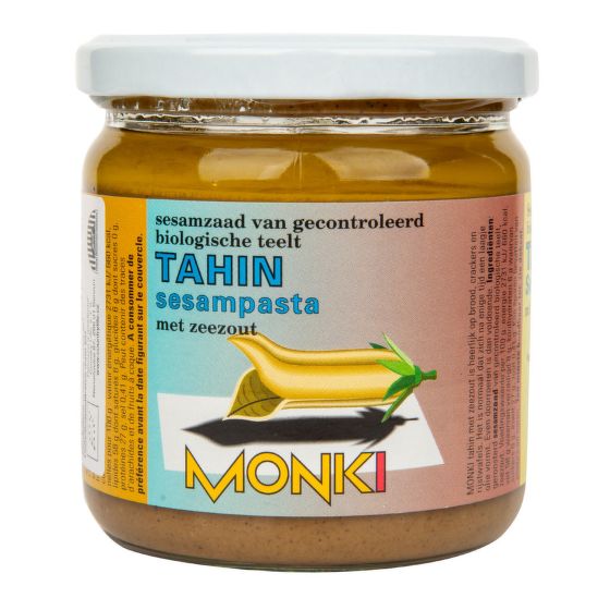 Tahini with salt organic 330 g   MONKI