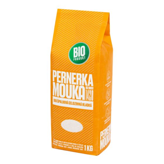 Wholegrain spelled wholemeal flour organic 1 kg   PERNERKA
