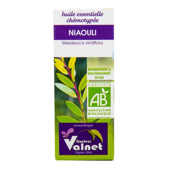 Essential oil Niaouli organic 10 ml   DOCTEUR VALNET