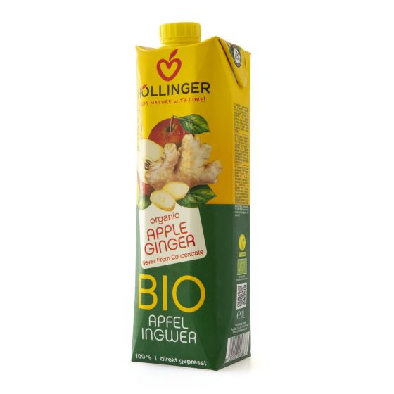 Apple-ginger juice 1 l BIO   HOLLINGER
