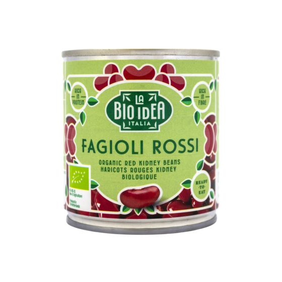Sterilized organic red kidney beans 200 g   BIO IDEA