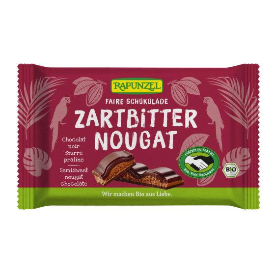 Hot chocolate with nougat organic 100 g   RAPUNZEL