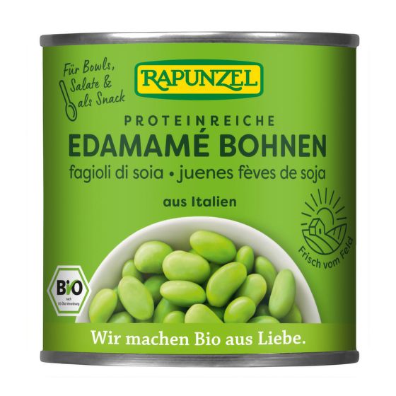 Sterilized edamame soy organic 200 g   RAPUNZEL