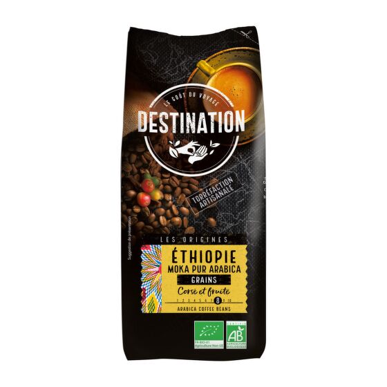 Coffee beans Ethiopia organic 1 kg   DESTINATION