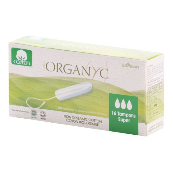 Super organic cotton tampons 16 pcs