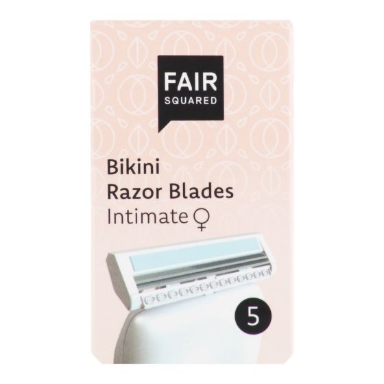 Bikini Razor Blades Intimate 5   FAIR SQUARED