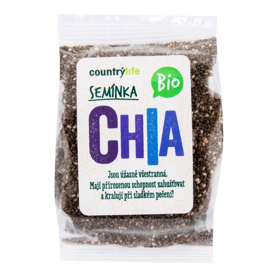 Chia seeds Organic 100 g   COUNTRY LIFE
