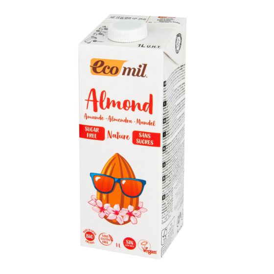 Sweet almond drink natural organic 1 l   ECOMIL