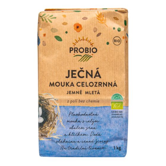 Barley flour wholemeal fine organic 1 kg    PROBIO