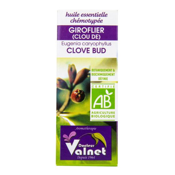 Essential oil Clove bud organic 5 ml   DOCTEUR VALNET