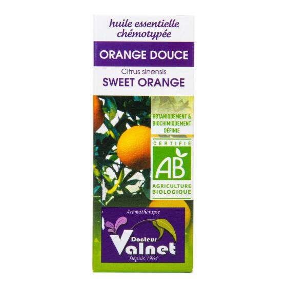 Essential oil Sweet orange organic 10 ml   DOCTEUR VALNET