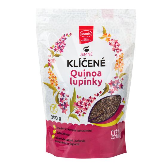 Sprouted quinoa chips 300 g   SEMIX