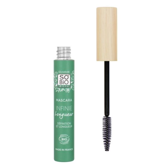 Natural mascara LONGUEUR 01 black — extending 8 ml Organic   SO’BiO étic