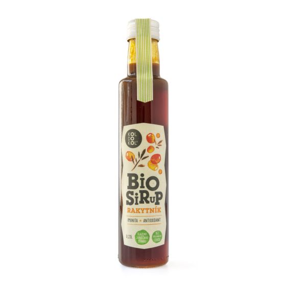 Sea buckthorn syrup without added sugar organic 250 ml   KOLDOKOL