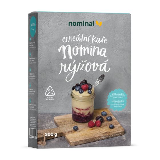 Rice porridge gluten-free Nomina 300 g   NOMINAL