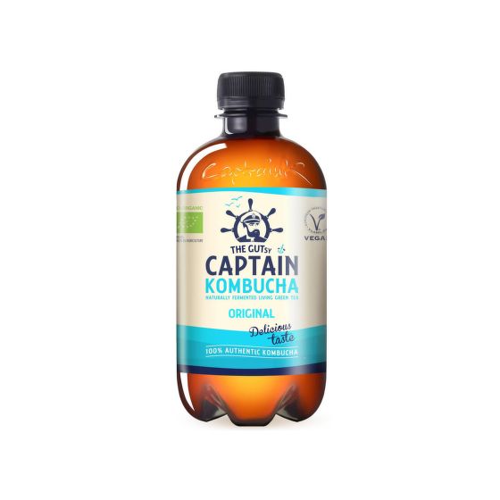 Captain kombucha original organic 400 ml   THE GUTSY