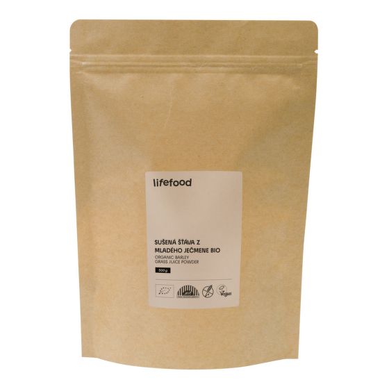 Young barley organic dried juice 150 g   LIFEFOOD