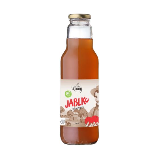Apple juice/cider organic 750 ml   MOŠTÁRNA LOUNY